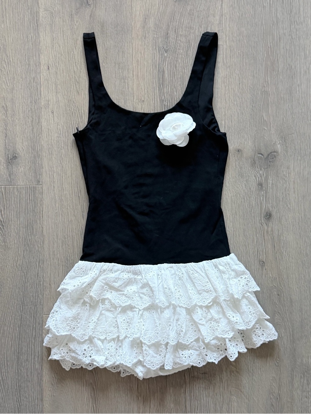 Black Bodycon Flare Dress – Size XS/small S